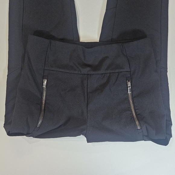 Athleta Jogging Pants Womems Size 2 Black Zip Pocket Phone Pocket Workout Bottom - Picture 8 of 8